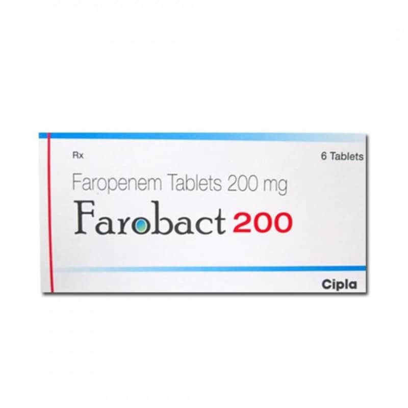 Farobact 200 mg Tablets (Faropenem)
