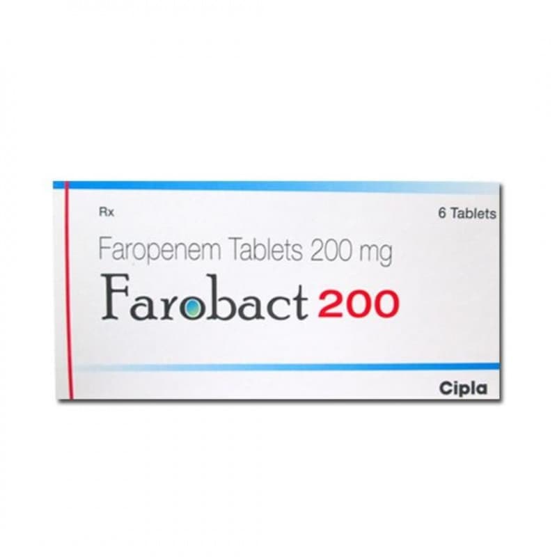 Farobact 200 mg Tablets (Faropenem) product image 1