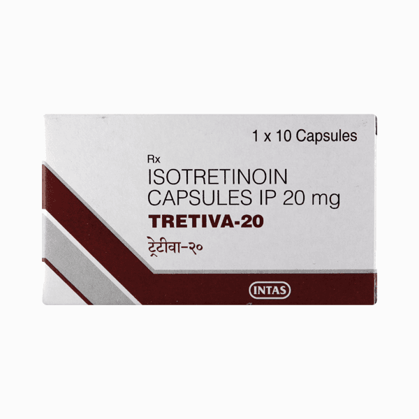 Tretiva Soft (Isotretinoin) Capsules 20 mg
