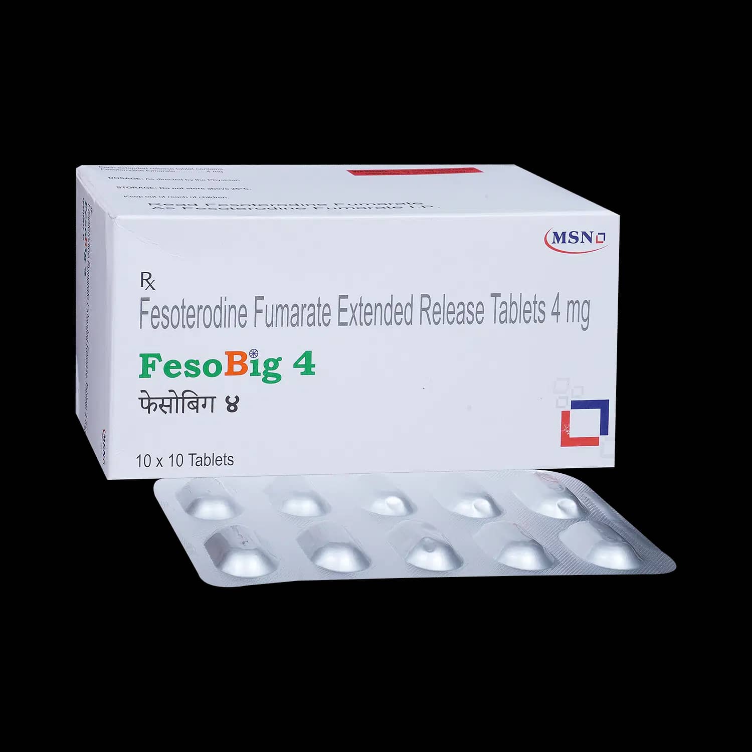 Fesobig Tablets ER (Fesoterodine Fumarate) 4 mg