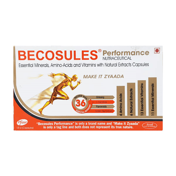 Becosules Performance Capsules product image 1