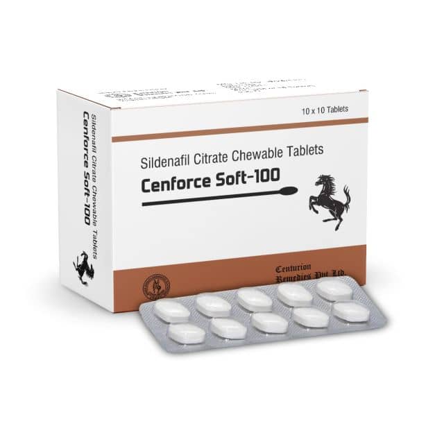 Cenforce Soft Chewable 100 mg Tablets