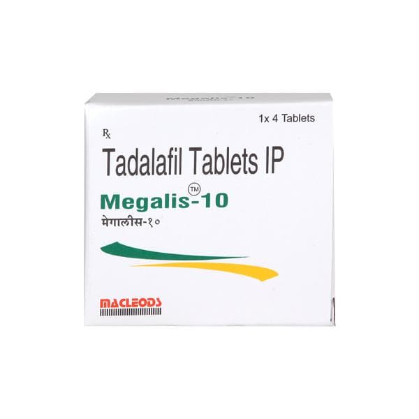 Megalis 10 mg Tablets product image 1