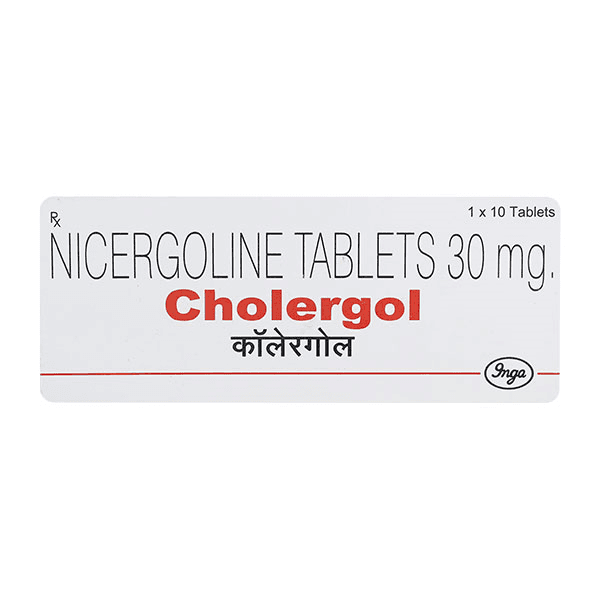 Cholergol (Nicergoline) Tablets 30 mg product image 1
