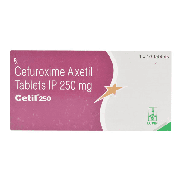 Cetil 250 mg Tablets (Cefuroxime)
