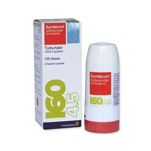 Symbicort Turbohaler (Budesonide/Formoterol) 160 Mcg product image 1