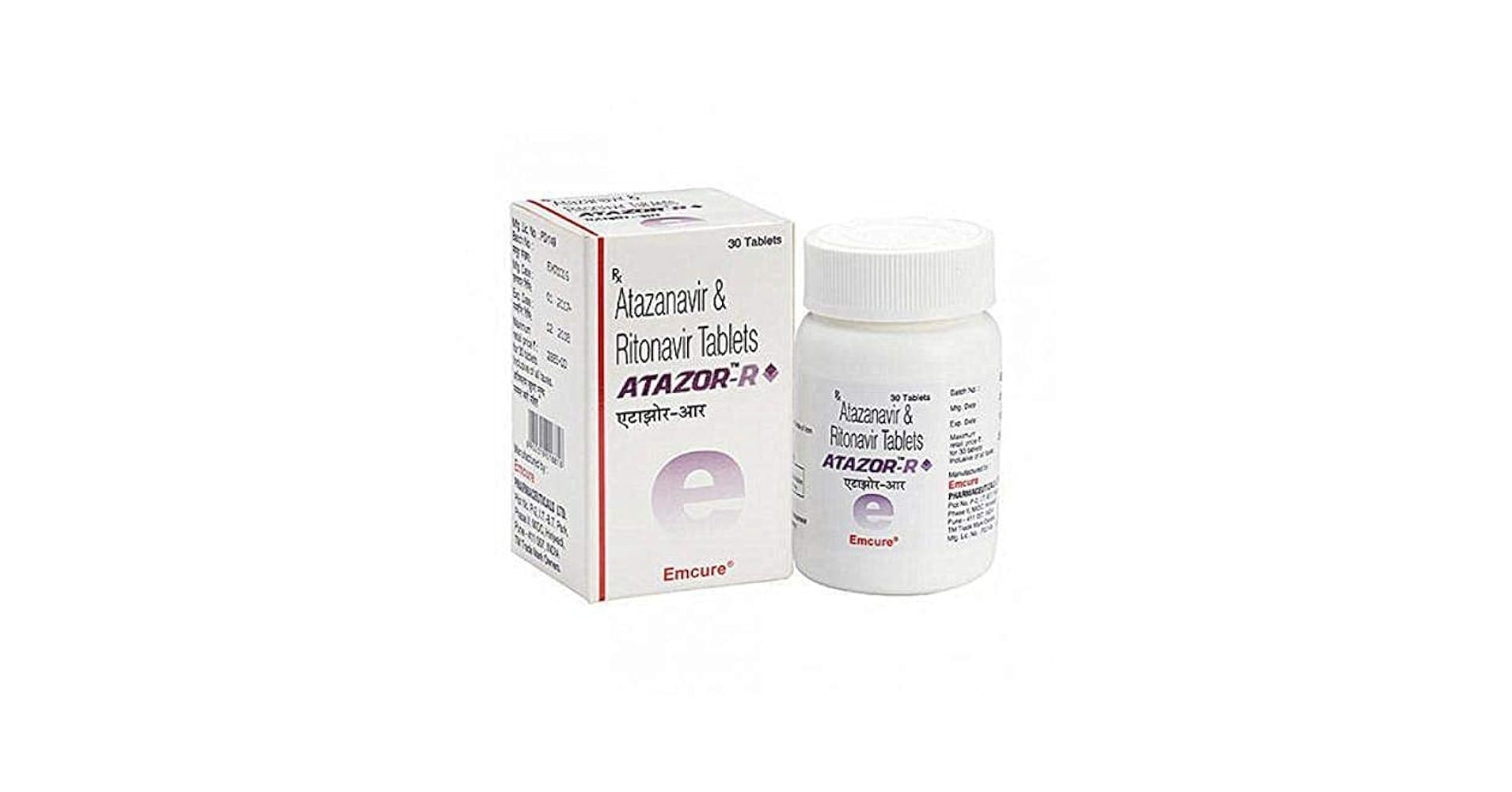 Atazor R (Atazanavir/Ritonavir) 300mg/100 mg product image 1