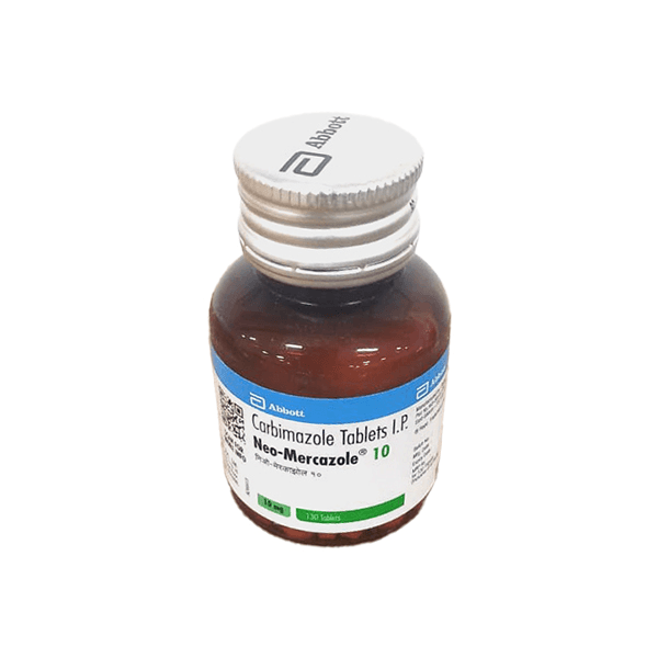 Neo-Mercazole (Carbimazole) 10mg Tablets product image 1