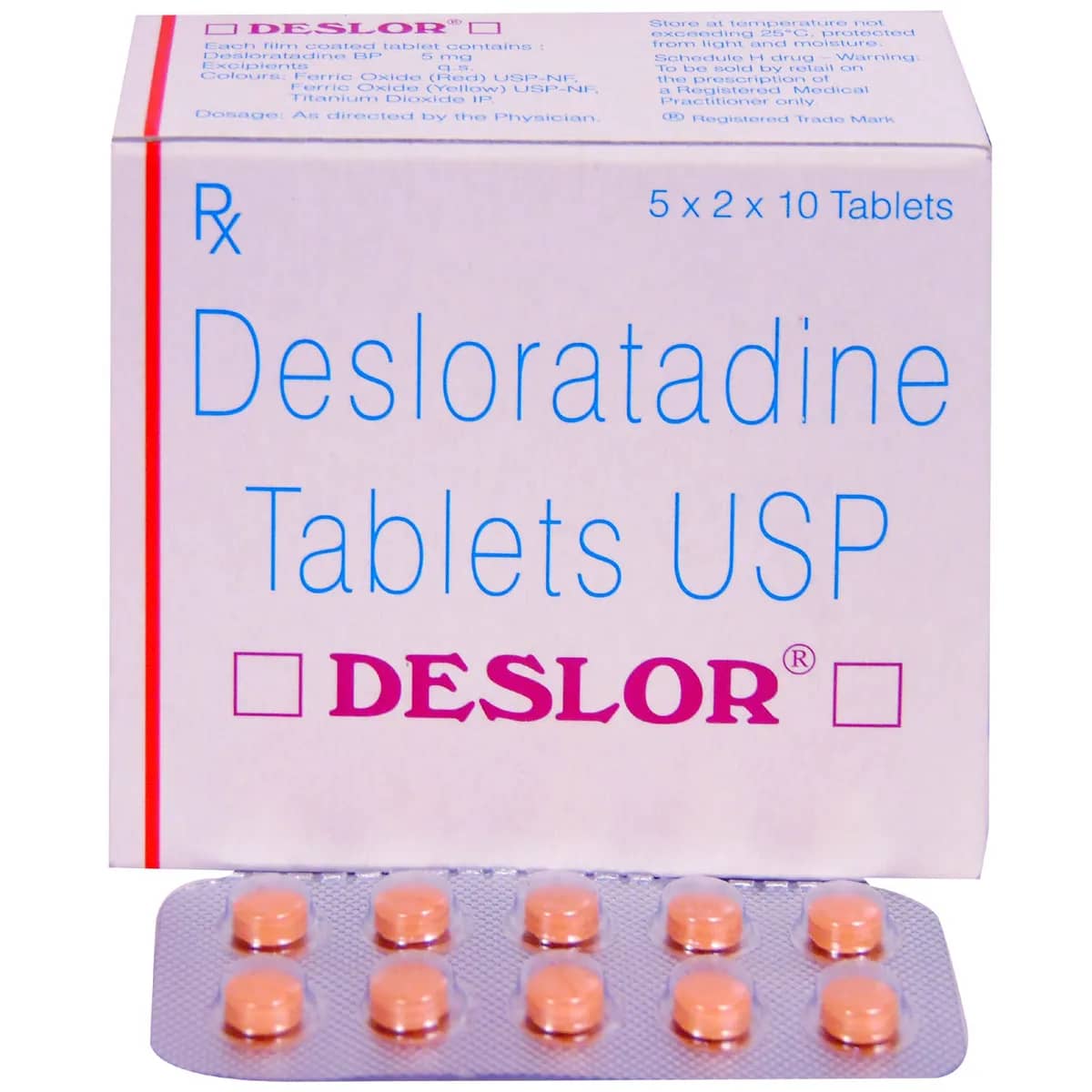 Deslor (Desloratadine) 5 mg Tablets