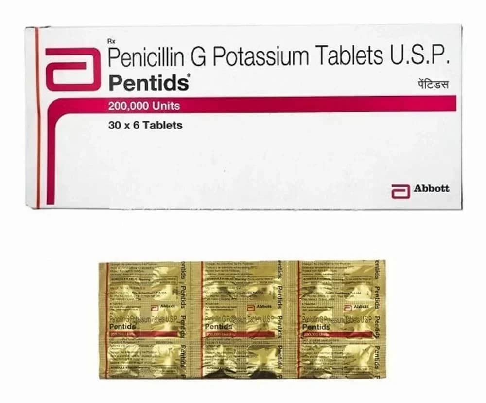 Pentids (Penicillin G) 200000 Units