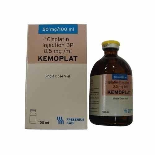 Kemoplat 50 mg Injection (Cisplatin)