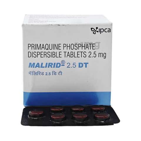 Malirid (Primaquine) 2.5 mg Tablets product image 1