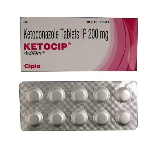 Ketocip (Ketoconazole) 200 mg Tablets product image 1