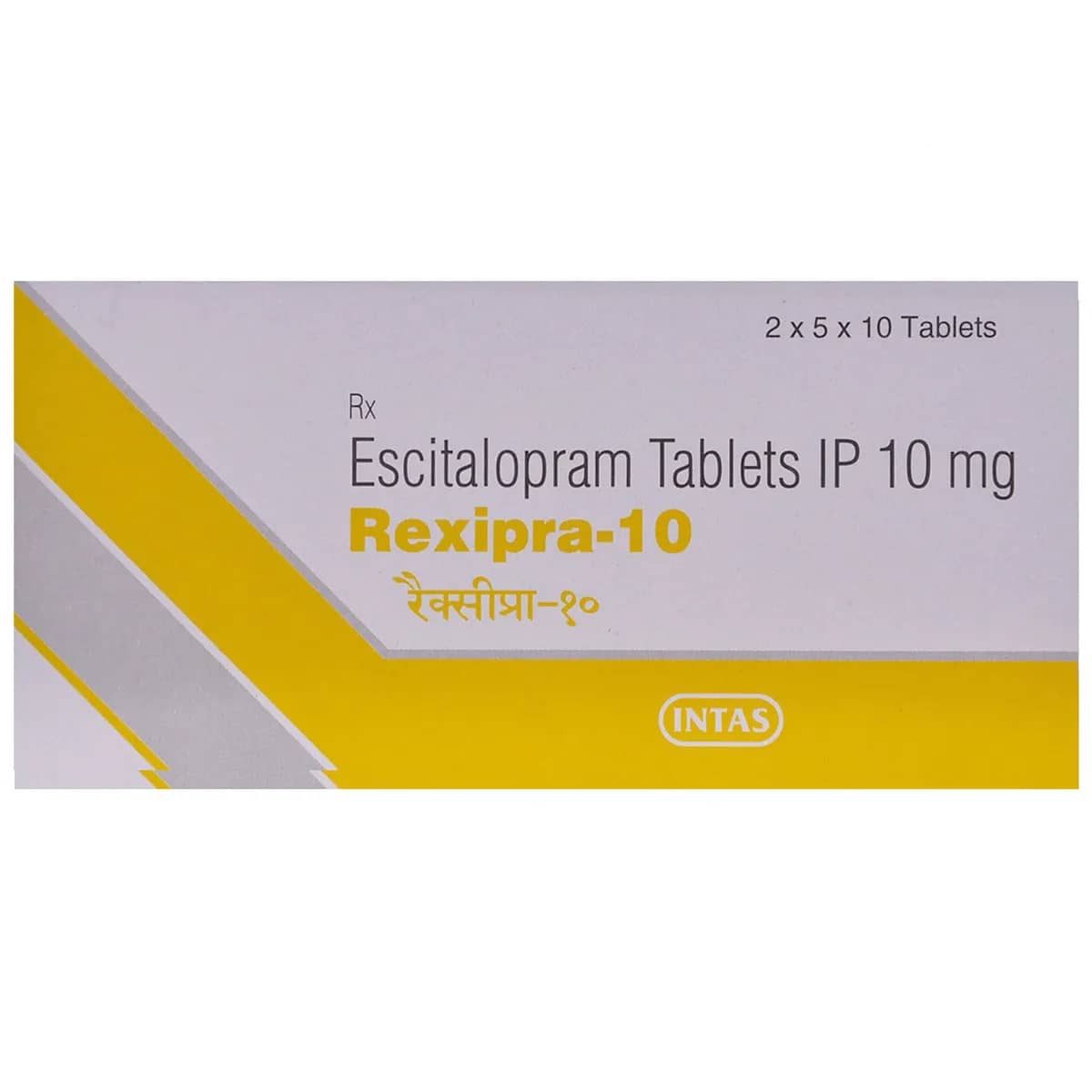 Rexipra Tablets (Escitalopram Oxalate) 10 mg