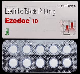 Ezedoc Tablets (Ezetimibe) 10 mg product image 1