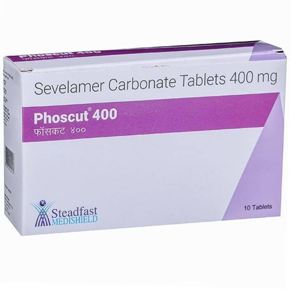 Phoscut Tablets (Sevelamer) 400 mg