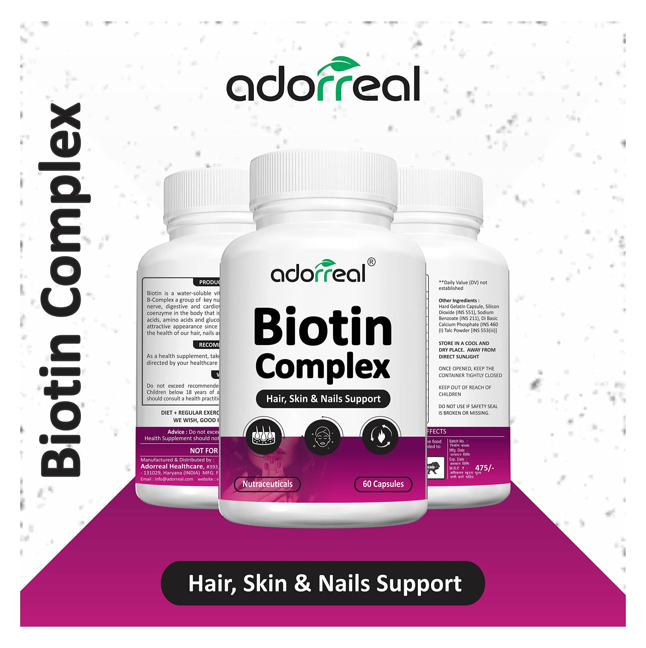 Adorreal Biotin Complex Capsules