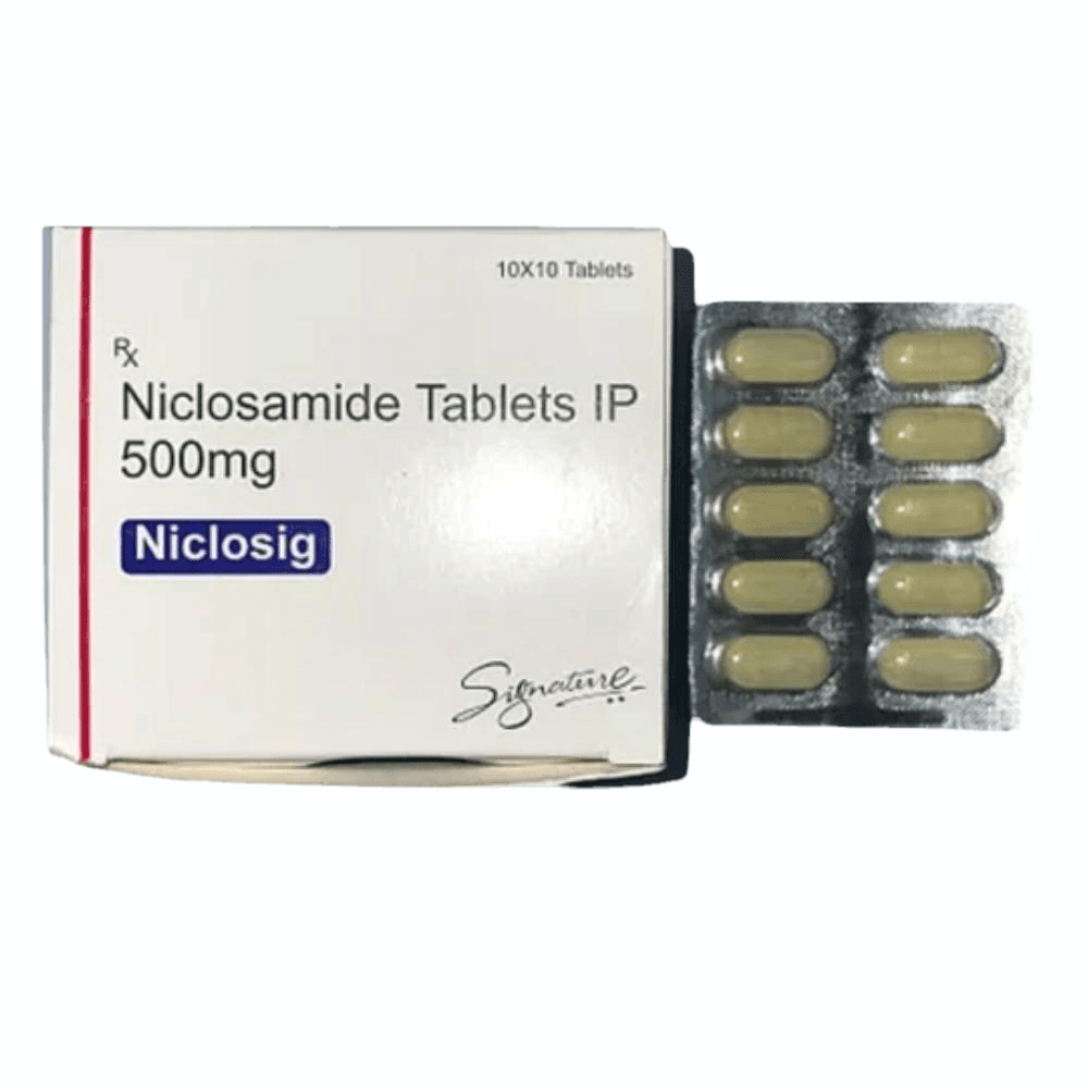 Niclosamide 500 mg Tablets