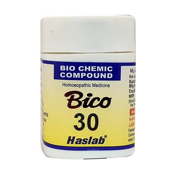 Haslab Bico 30 Biochemic Compound Tablets