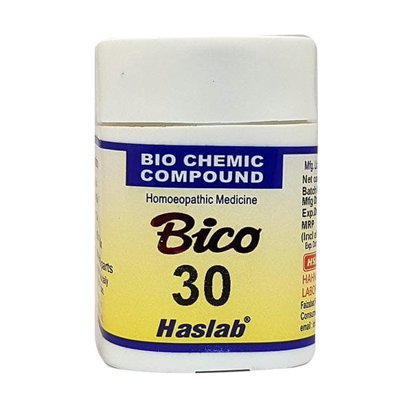 Haslab Bico 30 Biochemic Compound Tablets product image 1