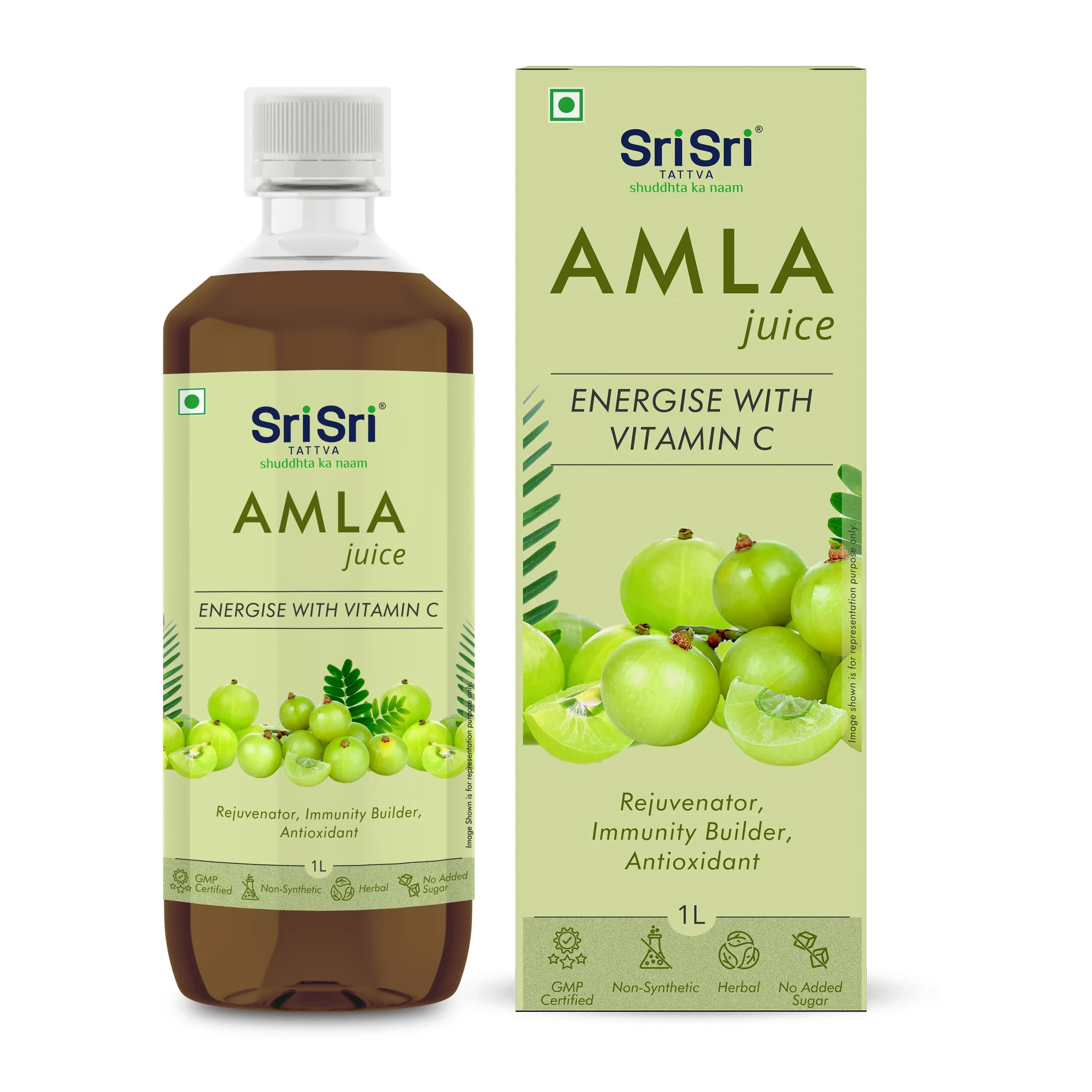 Sri Sri Tattva Amla Juice Bottle product image 1