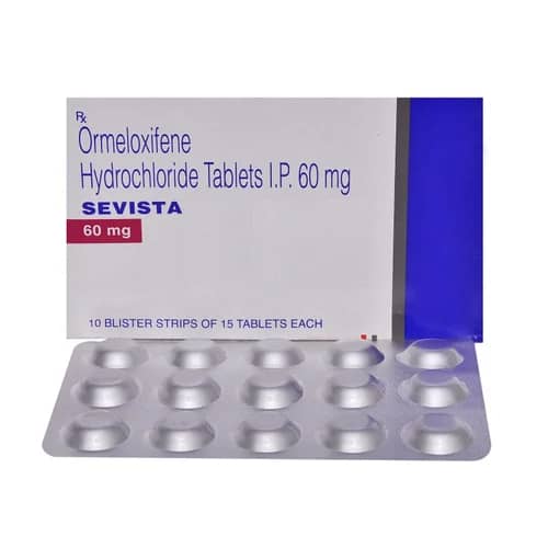 Sevista (Ormeloxifene/centchroman) Tablets 60 mg
