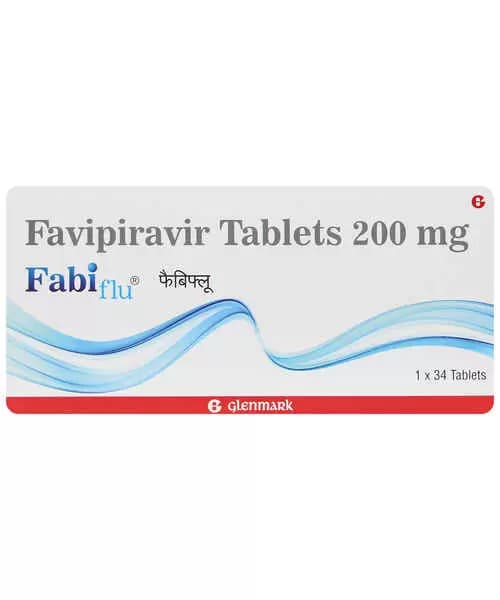 FabiFlu 200 mg Tablets product image 1
